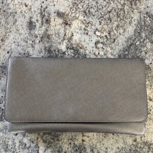 Elegant Silver Clutch